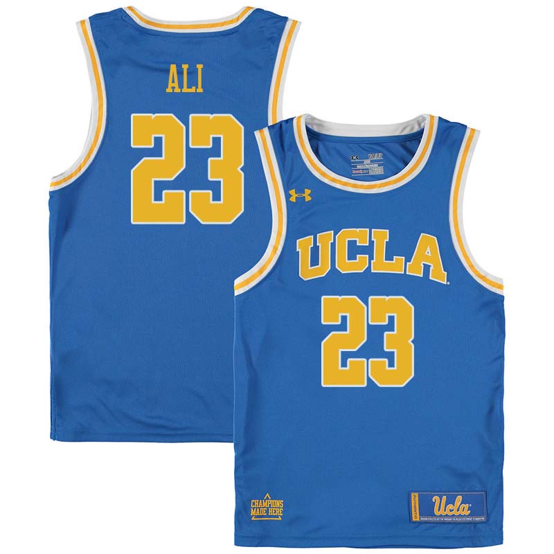 Men #23 Prince Ali UCLA Bruins College Basketball Jerseys Sale-Blue